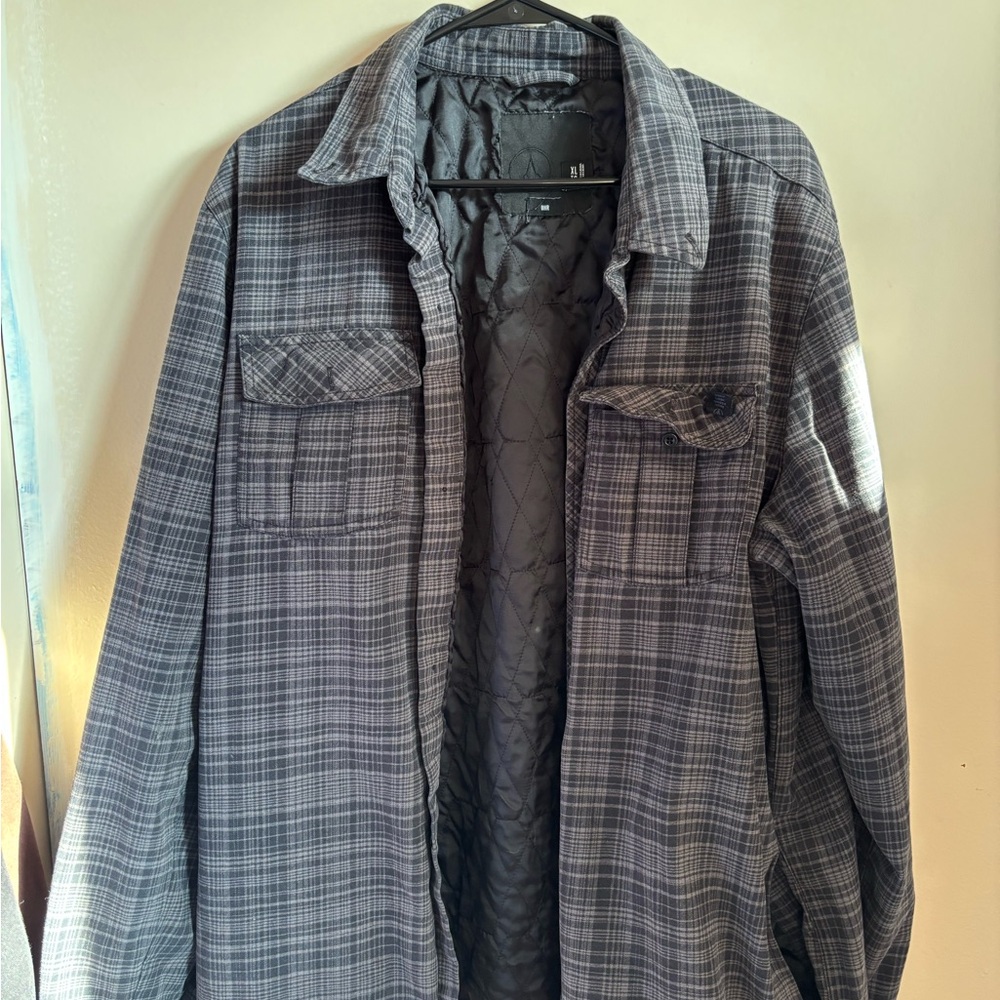 Volcom flannel jacket